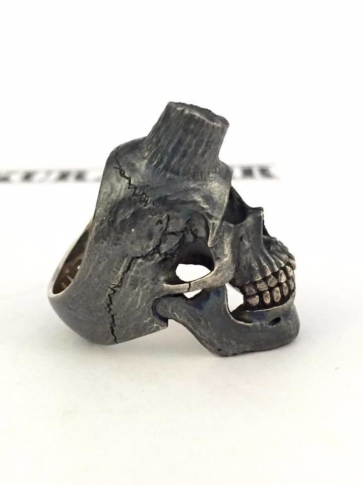即納可能サイズ有り！】Cyclops Skull Ring ［SKURANGER］ | 上州