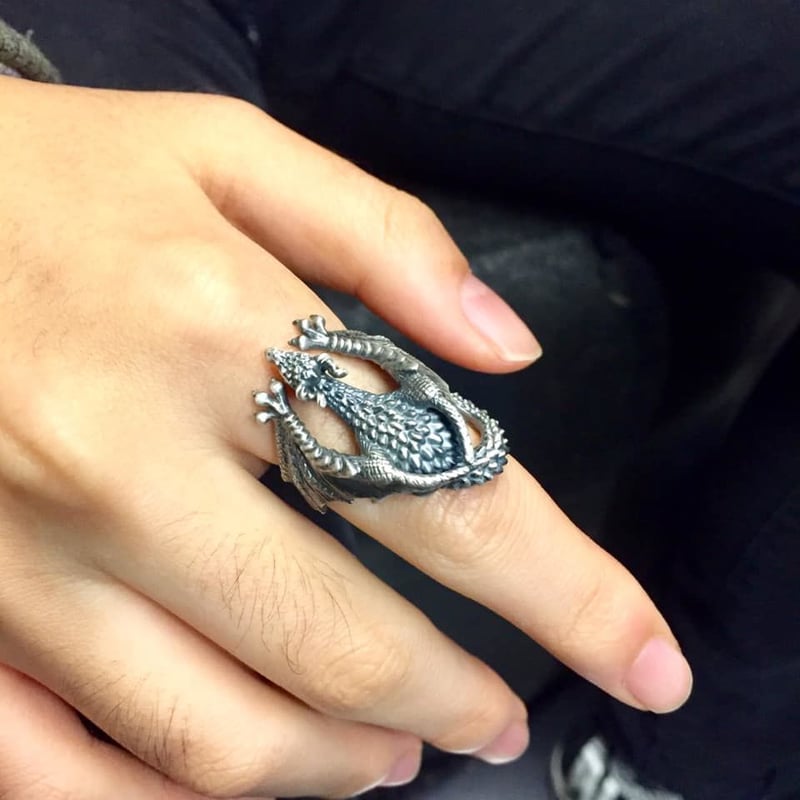 即納可能！】落ちたくないドラゴン（リング）［林檎屋］ | 上州本店 蛇骨堂