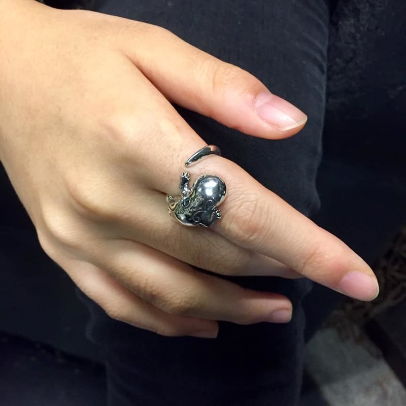 オオサンショウウオ（リング）［林檎屋］ | 上州本店 蛇骨堂