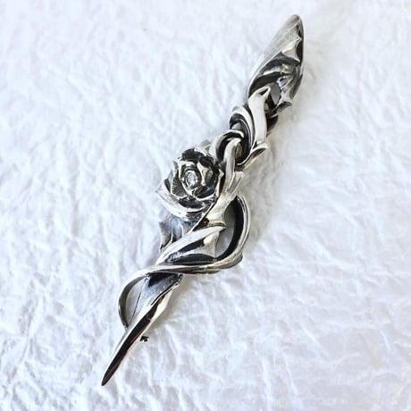 【蛇骨堂限定品！薔薇のペンダント】AT-JA-002 （ペンダントトップ）[GLAM SCALE]