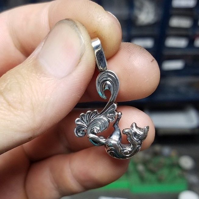 九尾の狐（ペンダントトップ）［林檎屋］ | 上州本店 蛇骨堂