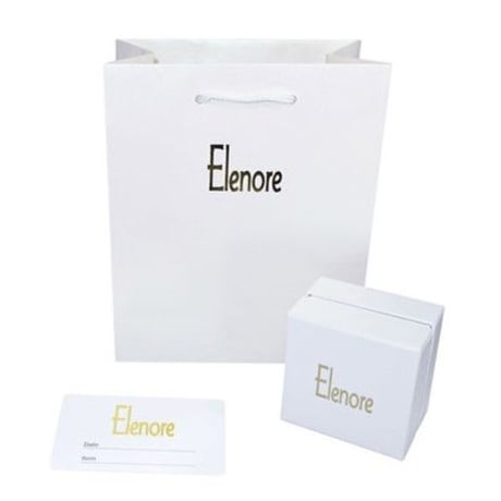 10金ハートYネックレス［Elenore Jewelry ]