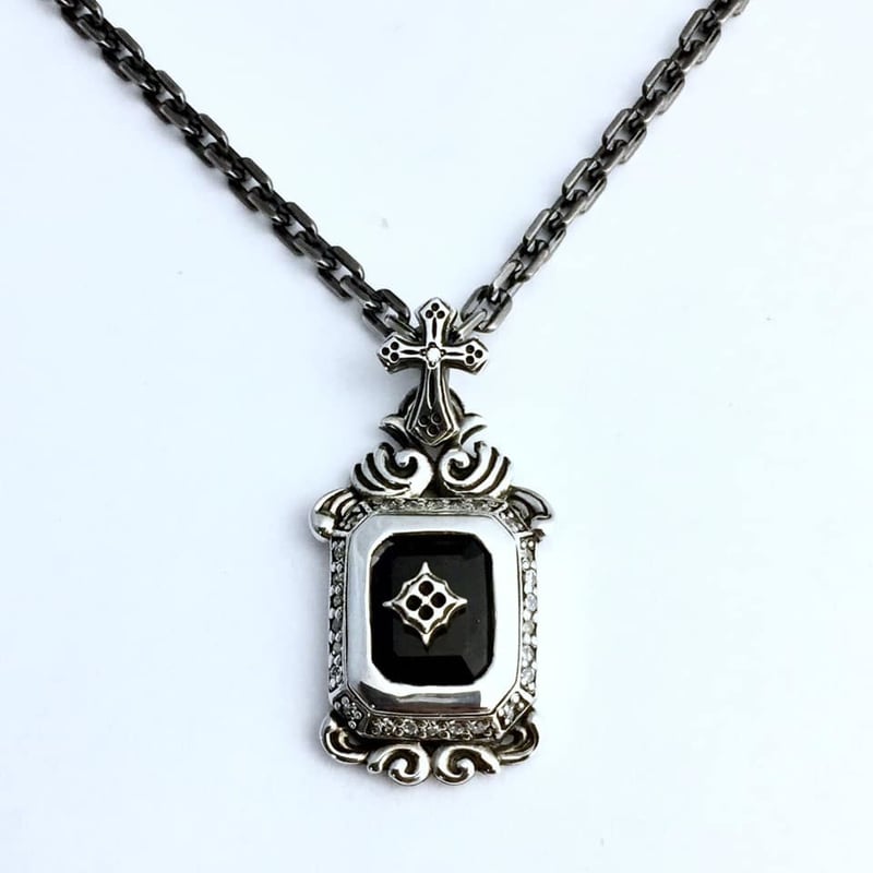 SOLD OUT!】☆蛇骨堂限定販売☆クロスクワトロフォイルオニキス 
