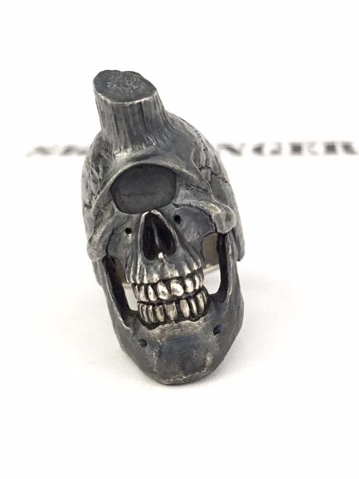 即納可能サイズ有り！】Cyclops Skull Ring ［SKURANGER］ | 上州