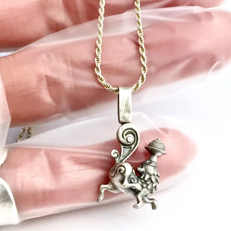 即納可能！】子たぬき（ペンダントトップ）［林檎屋］ | 上州本店 蛇骨堂