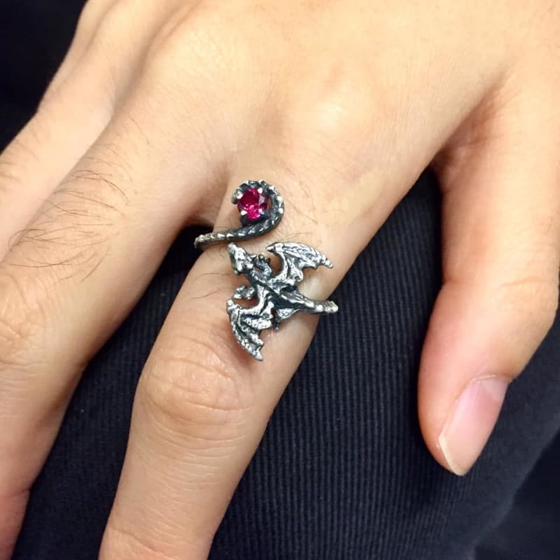 小さいドラゴン（リング）［林檎屋］ | 上州本店 蛇骨堂