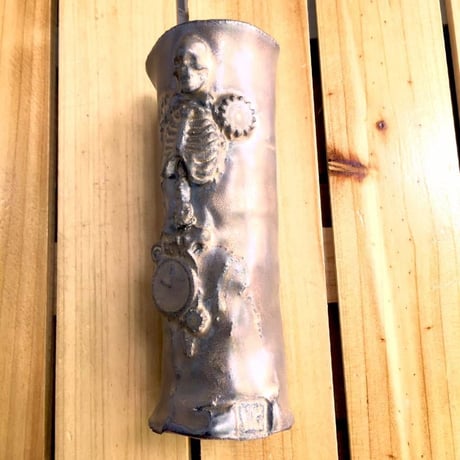 【SOLD OUT！】サクリファイス花器　[大友窯SKULL]