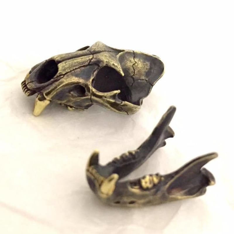 高品質！イランド スカルホーン（幼獣）A 即納可能！ライオンの頭蓋骨】ライオン(フィギュア）［SKURANGER