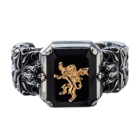 【即納可能！】10金ライオンリング ～ 10K Gold Lion Ring～ [Artemis Kings]