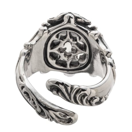 【即納可能！】ローズカットブルームーンリング　~Rose cut blue moon ring~　［Artemis Classic］