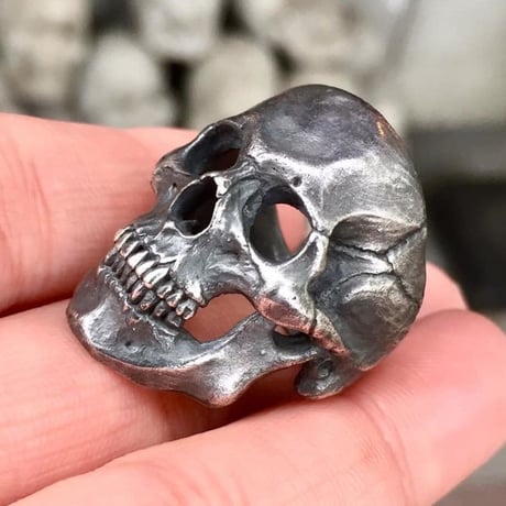 SKULL RING-SV　リング［kinsfolk］