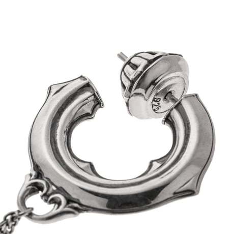 【即納可能！】　 ダブルチェーンフープピアス［Artemis Classic］