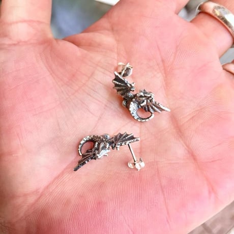 ワイバーン（ピアス）[林檎屋]