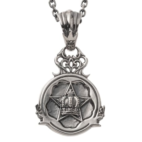 【即納可能！】幸せのクラウンコインペンダント 　～happy crown coin pendant～［Artemis Kings］