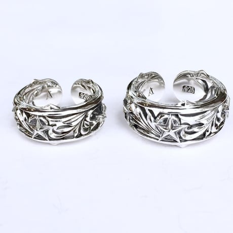 【即納可能！】スターカフリング　～Star cuff ring～[ArtemisKings]