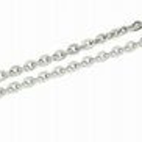 45-50cm ステンレス４面カットアズキチェーン（1.0mm）