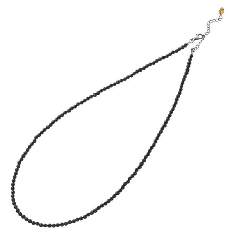【即納可能！】オニキスネックレス（3.0mm）［Artemis Classic］