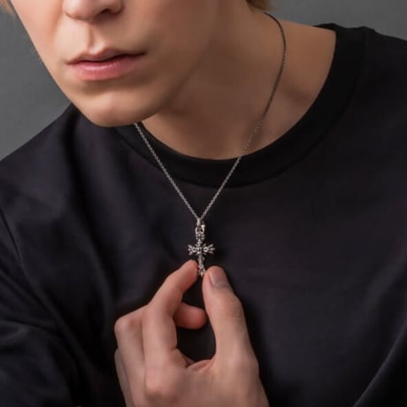 【即納可能！】クロスクラウンペンダント 　～ Cross crown pendant～ ［Artemis Kings］