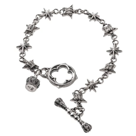 スタークラウンTバーブレス　～Star crown T bar bracelet～ ［Artemis Kings］
