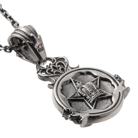 【即納可能！】幸せのクラウンコインペンダント 　～happy crown coin pendant～［Artemis Kings］