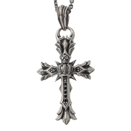 【即納可能！】クロスクラウンペンダント 　～ Cross crown pendant～ ［Artemis Kings］