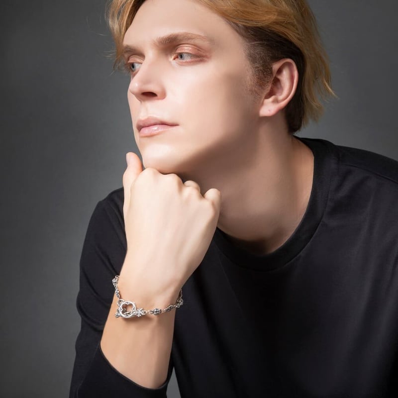 アクセサリー LOINARMIS iron cross ball chain bracelet ball chain bracelet. -L- regular | TAKAHIROMIYASHITATheSoloist