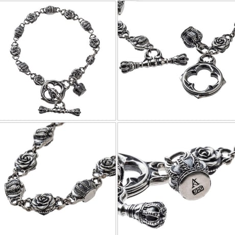 ローズクラウンブレスレット　～Rose crown bracelet～［Artemis Kings］