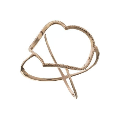 オープンハートリング［Elenore Jewelry］