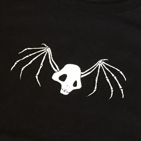 【SOLD OUT！】『蛇骨堂オリジナル』 輪舞ドクロＴシャツ黒/白