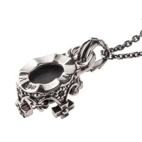 【即納可能！】オーバルクラウンペンダントブラックスター ～Oval Crown Pendant Black Star～［Artemis Kings］