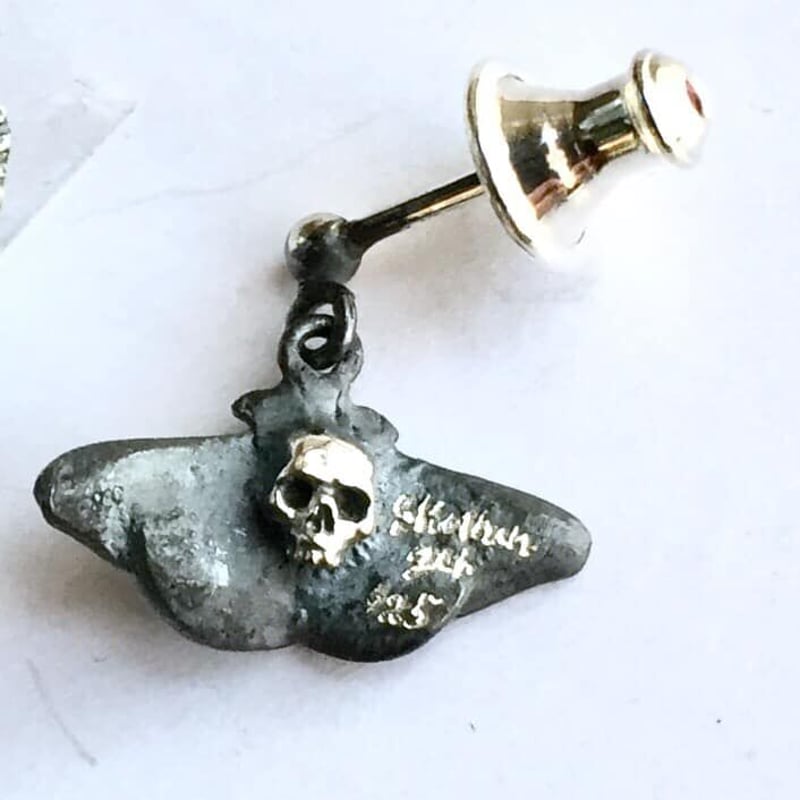 ユートピア　ピアス（mother eri） 即納可能！】ヤママユピアス～ヤママユガのピアス～［SKURANGER