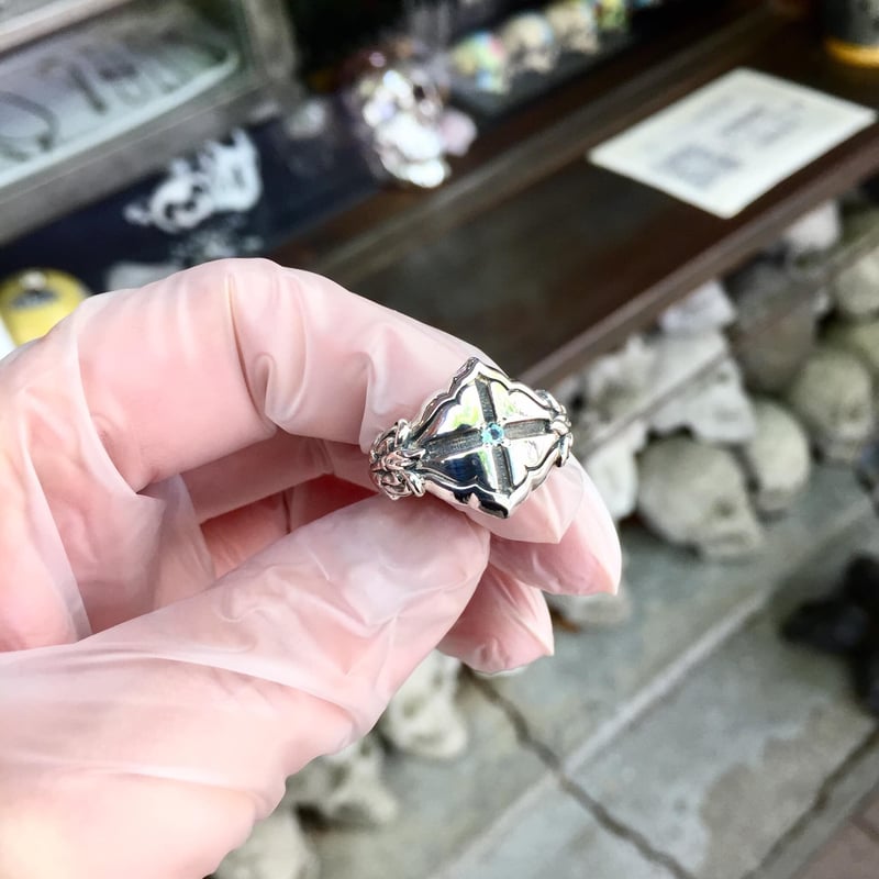 限定1点のみ！蛇骨堂Special】シールドクロスリング［Artemis Classic