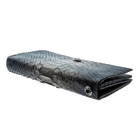 グレーパイソンロングウォレット~Gray python long wallet~［Artemis Classic］