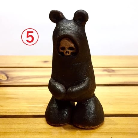 【SOLD OUT！】クマスカル～フィギュア～ [大友窯SKULL]
