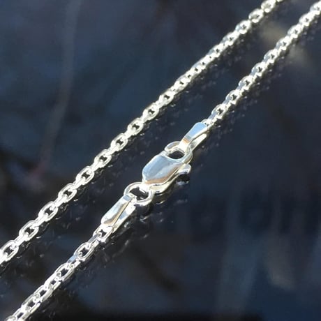 【即納可能！合わせやすいチェーン】2面カットあずき チェーン・チェーン幅1.8mm≪蛇骨堂セレクト≫