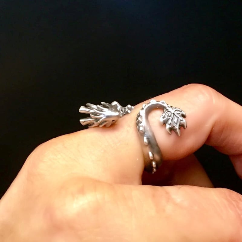 龍の指輪 可愛い龍の指輪】リュウのリング［林檎屋］ | 上州本店 蛇骨堂