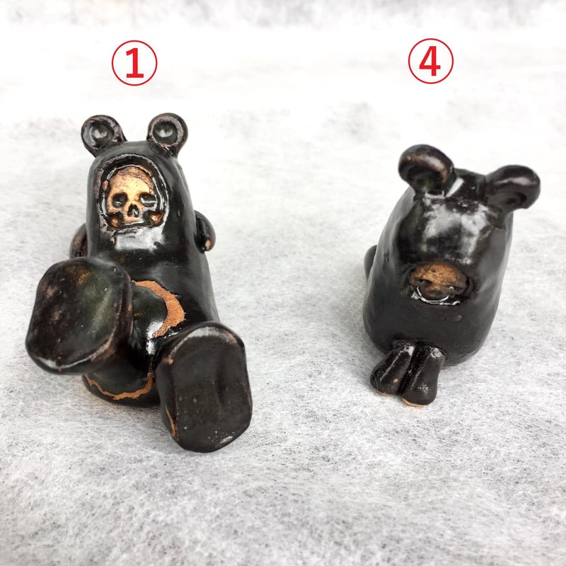 SOLD OUT！】クマスカル～フィギュア～ [大友窯SKULL] | 上州本店 蛇骨堂