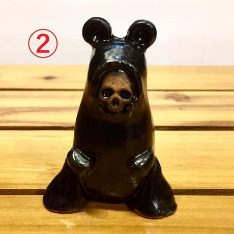 【SOLD OUT！】クマスカル～フィギュア～ [大友窯SKULL]