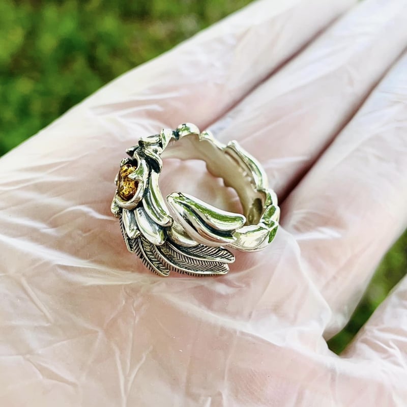 不死鳥モチーフの指輪】フェニックスナローリング［Artemis