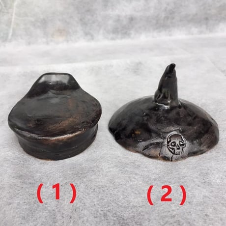 【SOLD OUT！】帽子～ドクロダルマ専用帽子～[大友窯SKULL]