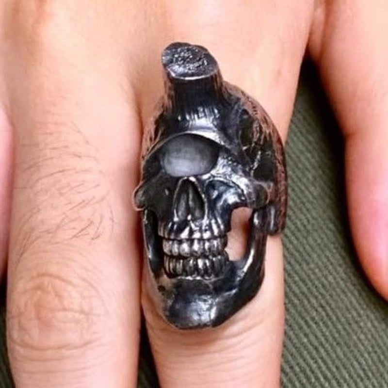即納可能サイズ有り！】Cyclops Skull Ring ［SKURANGER］ | 上州