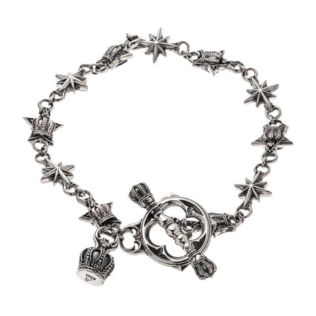 スタークラウンTバーブレス　～Star crown T bar bracelet～ ［Artemis Kings］