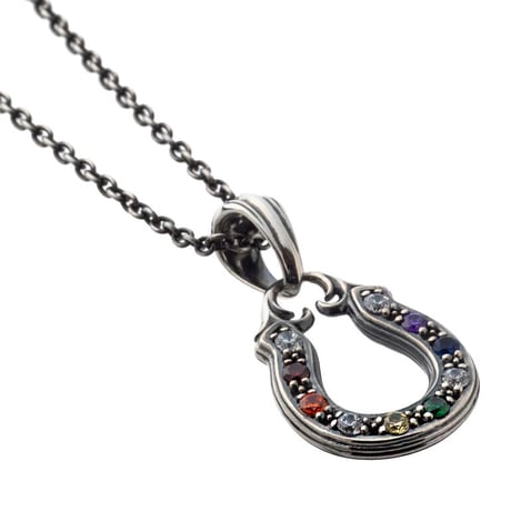 マルチカラーホースシューチャーム～Multicolor horseshoe pendant～［Artemis Kings］