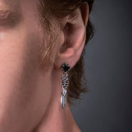 【即納可能！】クロスソードピアス　～Cross sword earrings～［Artemis Classic］