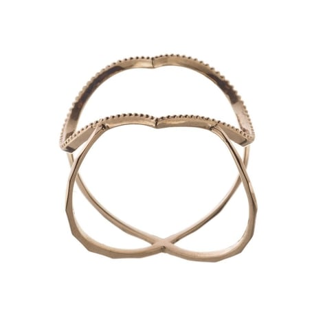 オープンハートリング［Elenore Jewelry］