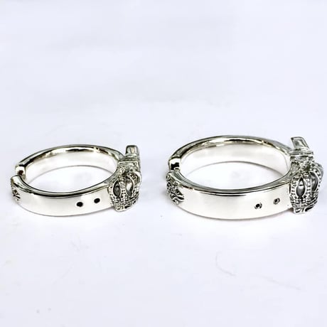 【即納可能サイズあり！】クラウンベルトリング　~Crown belt ring~[ArtemisKings]