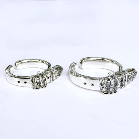 【即納可能サイズあり！】クラウンベルトリング　~Crown belt ring~[ArtemisKings]
