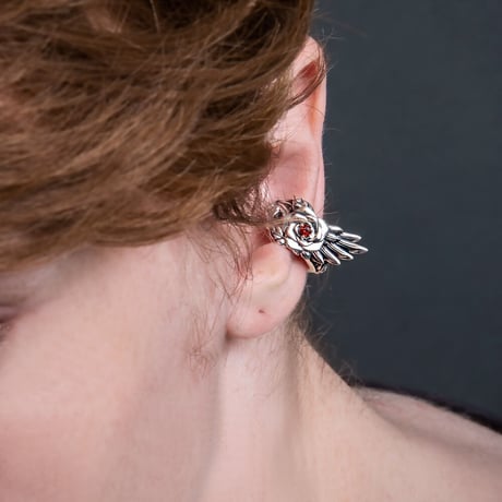 薔薇イヤーカフ　　Rose ear cuff［ Artemis Kings ］