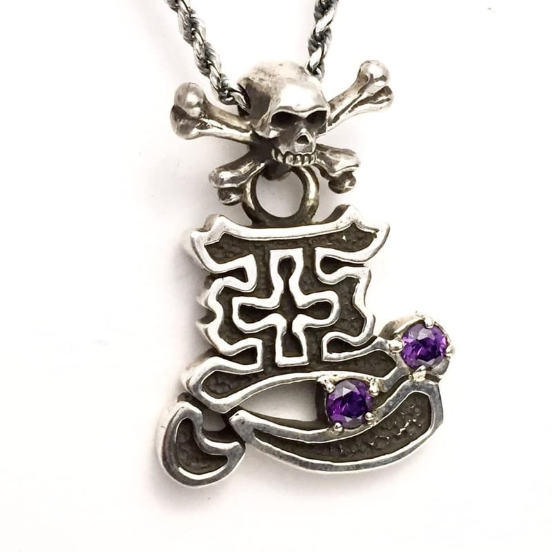 美品‼️ blindrabbit ブラインドラビット ペンダント Pendant BLIND RABBIT-ブラインドラビット-SQUARE PENDANT M- SILVER SHIELD
