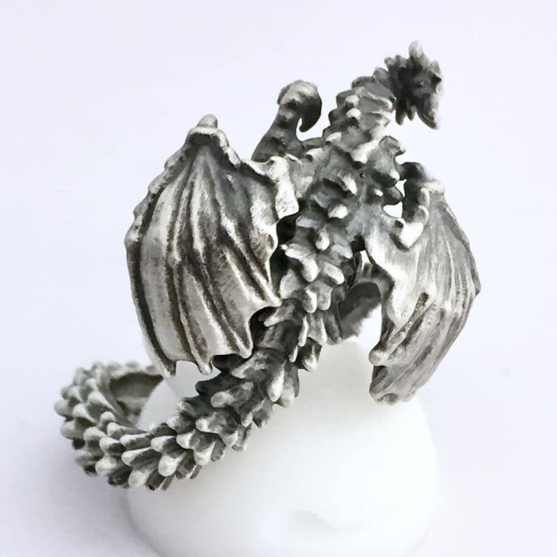 希少品❗️最終値下げ❗️ドラゴン彫刻 ヴィンテージリング fit=scale-down,w=1200